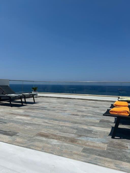 Penthouse Med Privat Saltvannsbasseng Pa Esentepe Beach كيرينيا المظهر الخارجي الصورة